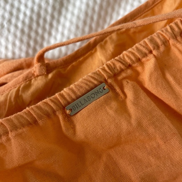 Billabong Orange Cutout Maxi Dress - Picture 5 of 7